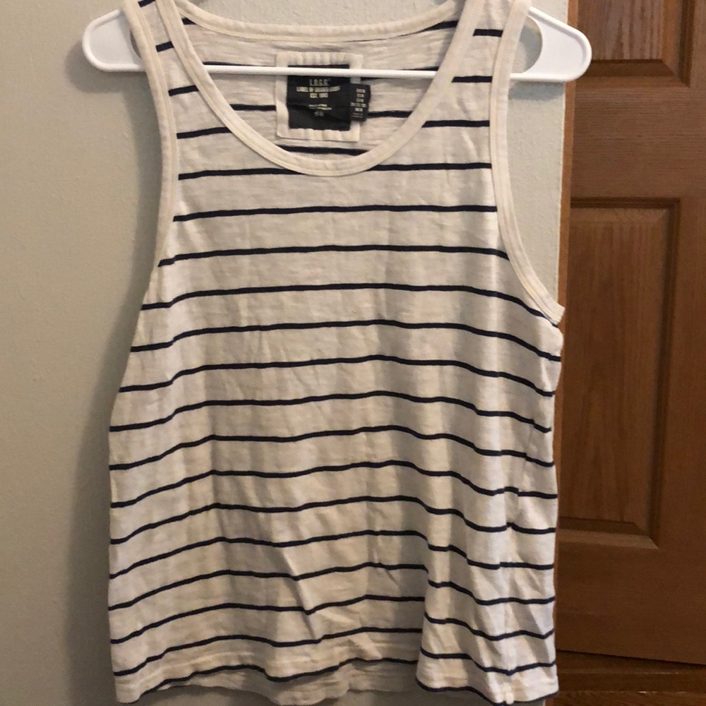 H&M striped tank top